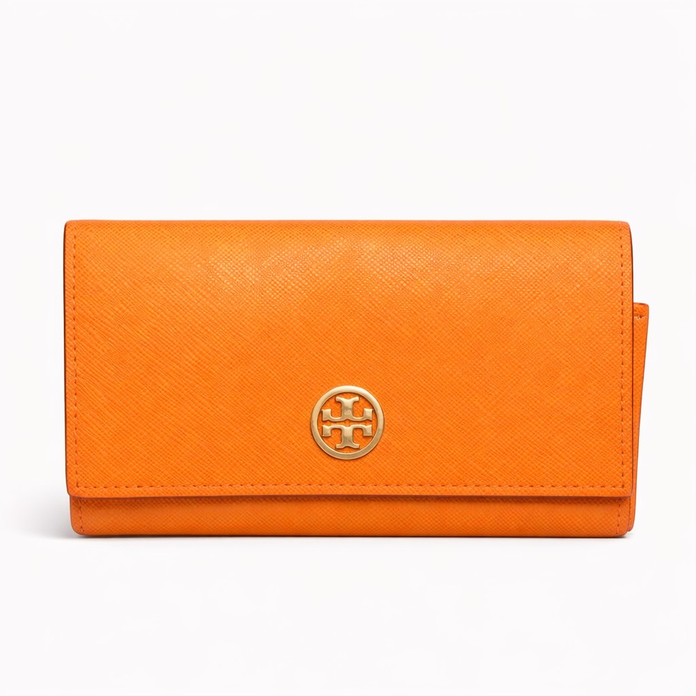 Tory Burch Vibrant Orange Wallet